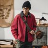 GUANGAN AEPE Men's American Vintage Heavyweight Utility Jacket