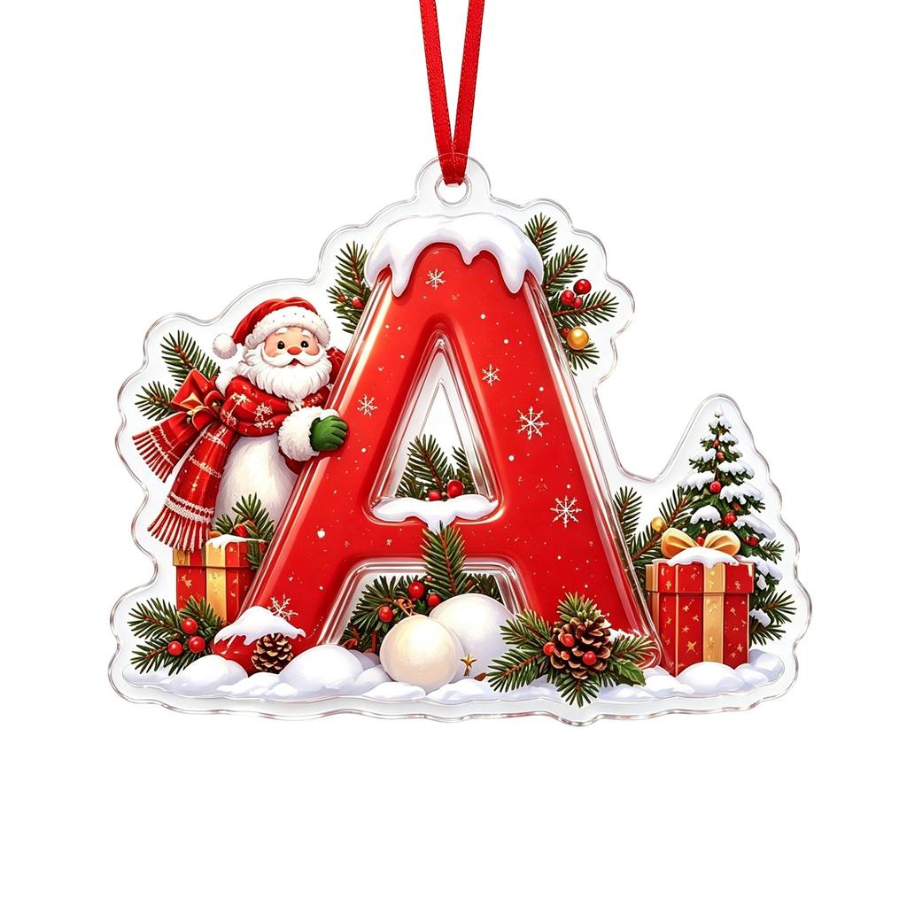 Christmas Tree Hanging Ornaments, Festive Decorations for Holiday Home Party Indoor Decor