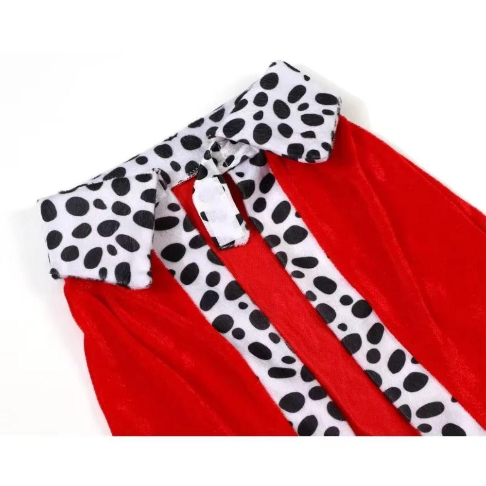 Red Velvet Adult Kids Prince Robe 80/90/130/150cm Cosplay Dress Up  for Parent-child Activity