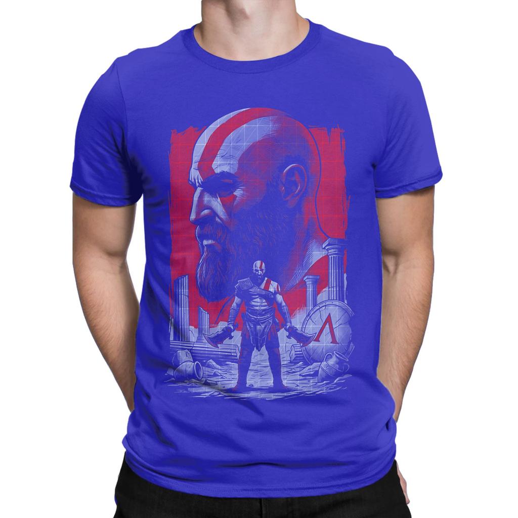 God Slayer V2 Classic Funny 100 Cotton Tshirt God Of War Tops Tees For Unisex