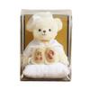 Petit Lou Longevity Bear Petit 12cm Small Gift, (Hakuju Normal)