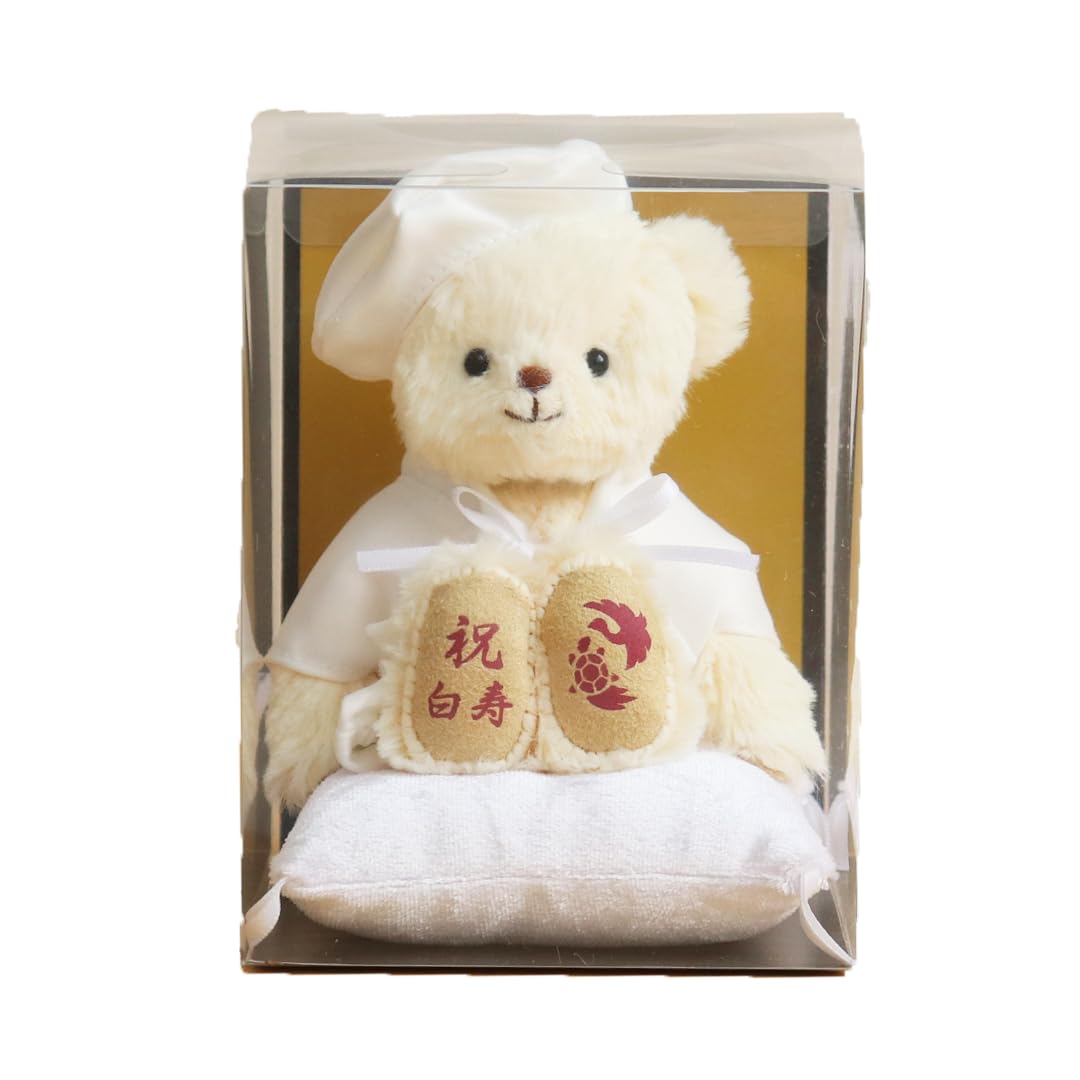 

Маленький Лу Долголетие Медведь Маленький 12 см Маленький Подарок, (Хакудзю Нормальный)