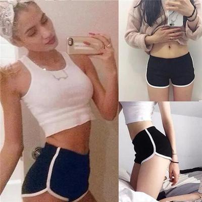 Moda Mujer Shorts de Verano Shorts de Yoga Pantalones Cortos de Playa de Verano Pantalones Cortos Deportivos Shorts Deportivos Cintura Elástica Shorts Casuales KTB