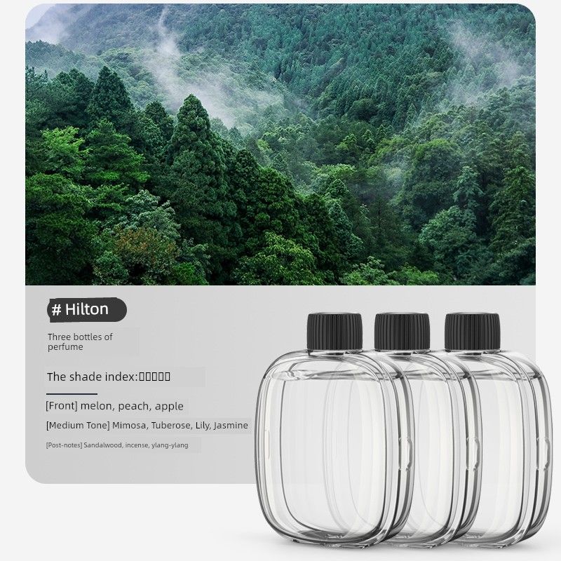 Для домашнего туалета Фантастический дезодорант-аромадиффузор 3 Bottles of Hilton Essential Oil