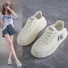 2025 Autumn New Little White Shoes Female Students Korean Version Ins Tide Versatile Platform Casual Board Shoes Tide AW802