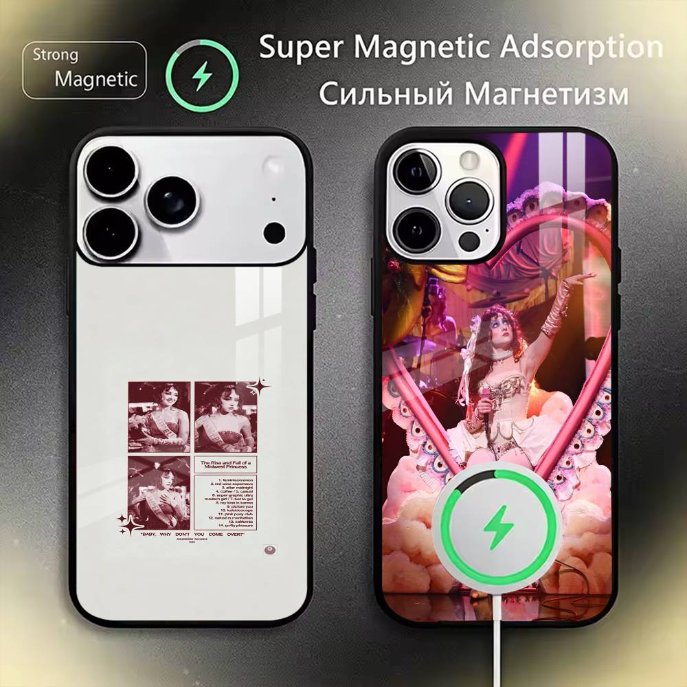 Vintage Pop Star Phone Case For iPhone17,16,15,14,13,12,11 Plus,Pro Magnetic For Magsafe Wireless Charging