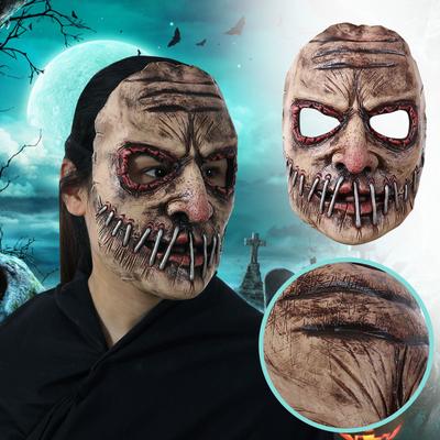 Impreza Halloween Big Mouth Nail Horror Mask Lateksowy Festiwal Duchów Miękka Symulacja Nakrycia Głowy Ubieranka