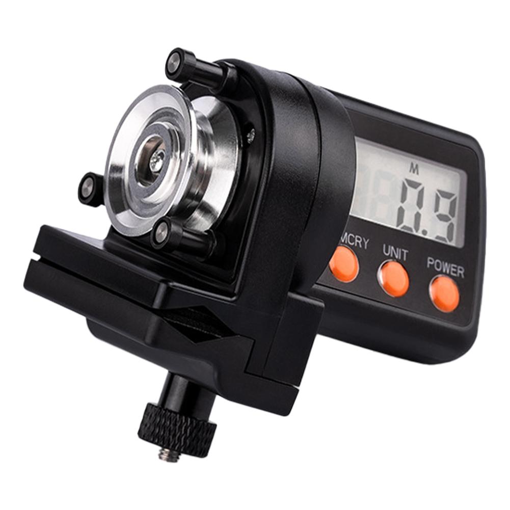 999.9M Digital Display Fishing Line Counter ABS Night Fishing Line Counter Fishing Accessories