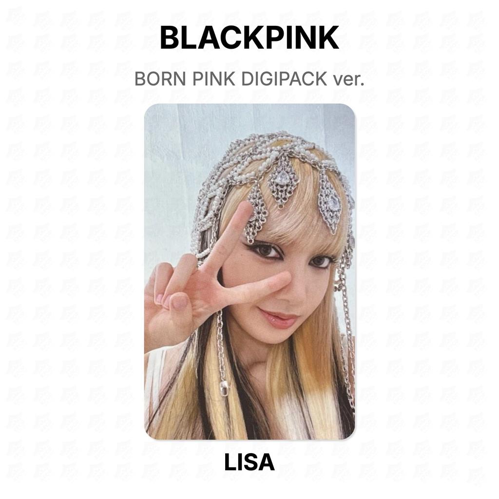 BLACKPINK BORN PINK DIGIPACK Ver. Official Photocard