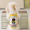 Summer Dog Cool Cute Ice Silk Christmas Bear Suspender Teddy Cat Summer Vest Thin Pet Dog Clothes