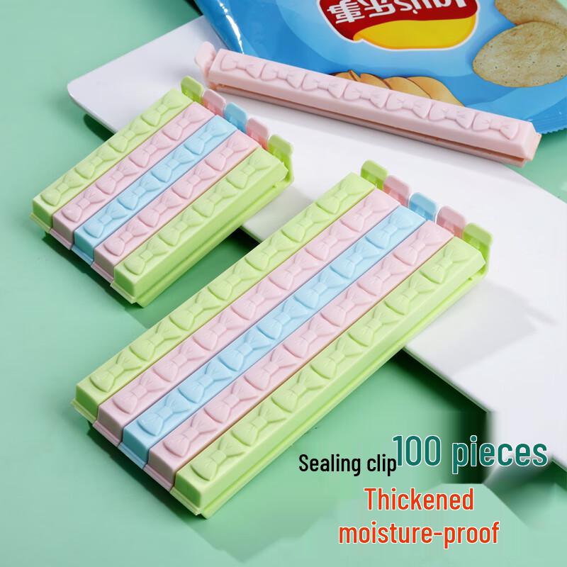 Colorful Plastic Food Sealing Clips (8-Pack)