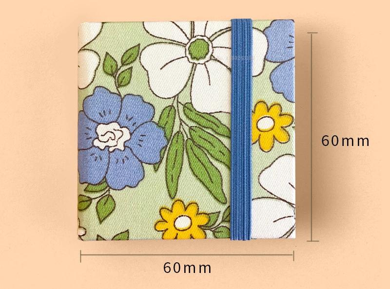 Korean Style Cute Mini Fabric Watercolor Book Acid Free Paper Portable Travel Hand-painted Creative Watercolor Art Drawing Book