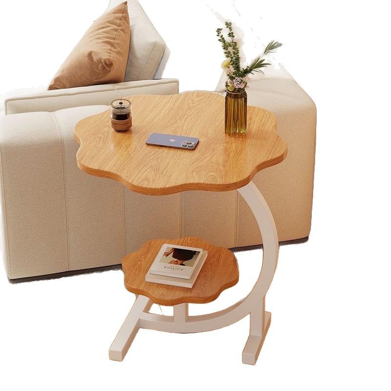 Multi-Functional Movable Coffee Table: Bedroom Bedside, Living Room Sofa Side, or Corner Cabinet Table