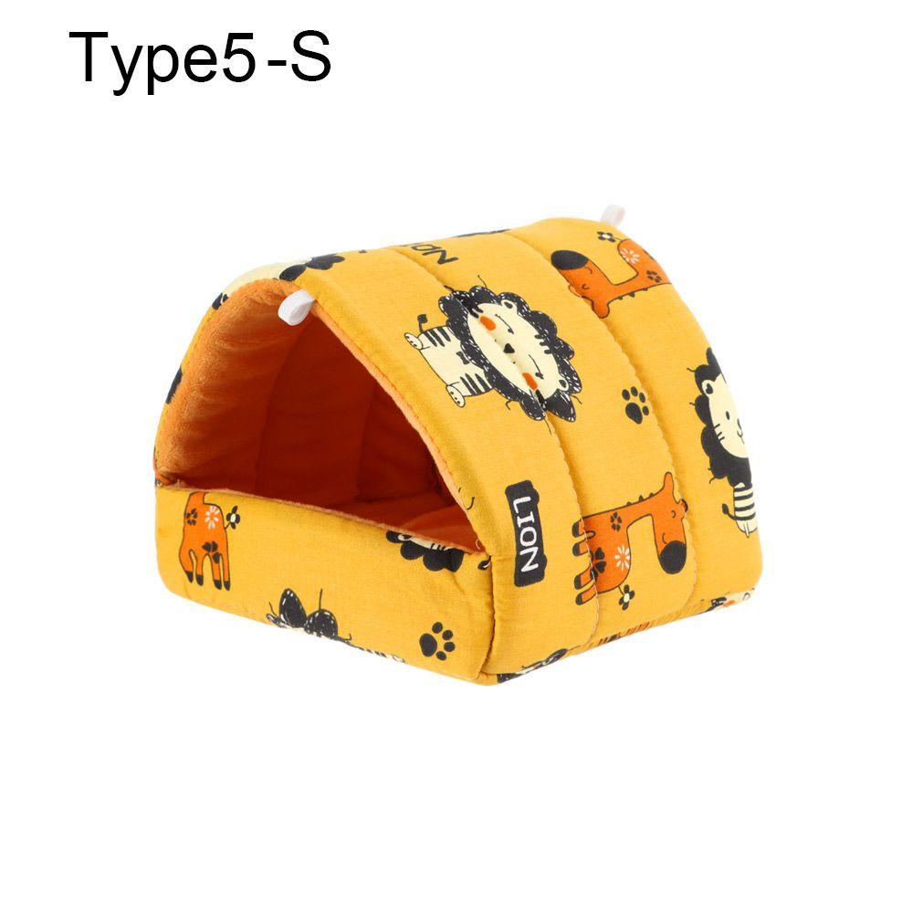Soft Mini Cage Winter Rabbit Squirrel Hamster House Small Animal Sleeping Bed Guinea Pig Nest Warm Mat