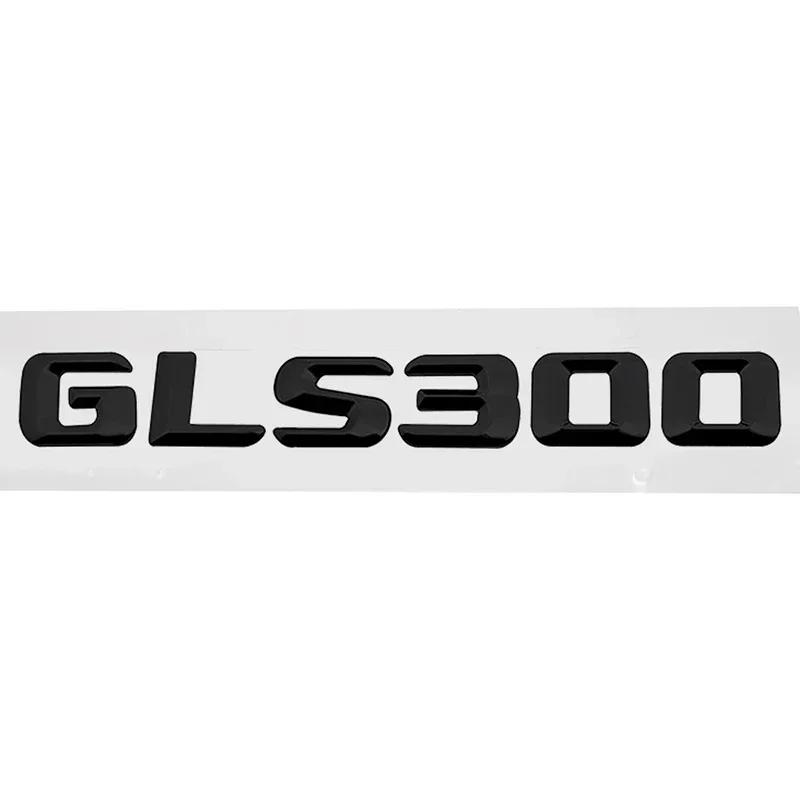 Car Rear Sticker Alphabet Trunk Badge Decal Exterior for Mercedes Benz GLS200 GLS250 GLS260 GLS300 GLS320 GLS350 Accessories