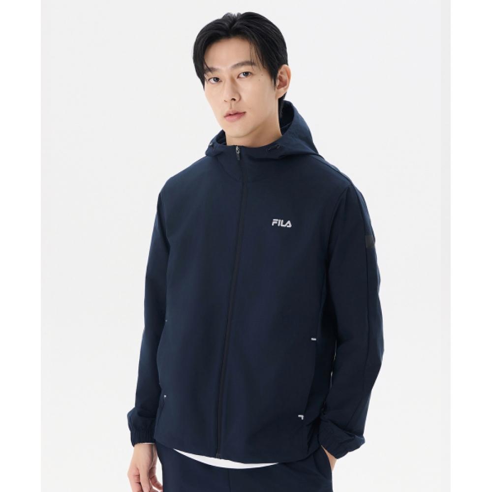 

Ветровка Fila Stretch Woven с капюшоном Fs2jkg3201udna DARKNAVY/095