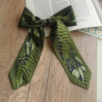 Caja de Regalo Festival del Bote del Dragón Festival del Medio Otoño Pañuelo de Seda Corbata para Mujer Banda para el Pelo Lazo Tocado Cinta Corbata Bolsa Pañuelo de Seda Pequeño Regalo