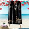 Name Custom Snoop Dogg Print Beach Towel, Large Soft Quick Dry Towel for Beach Camping Swimming