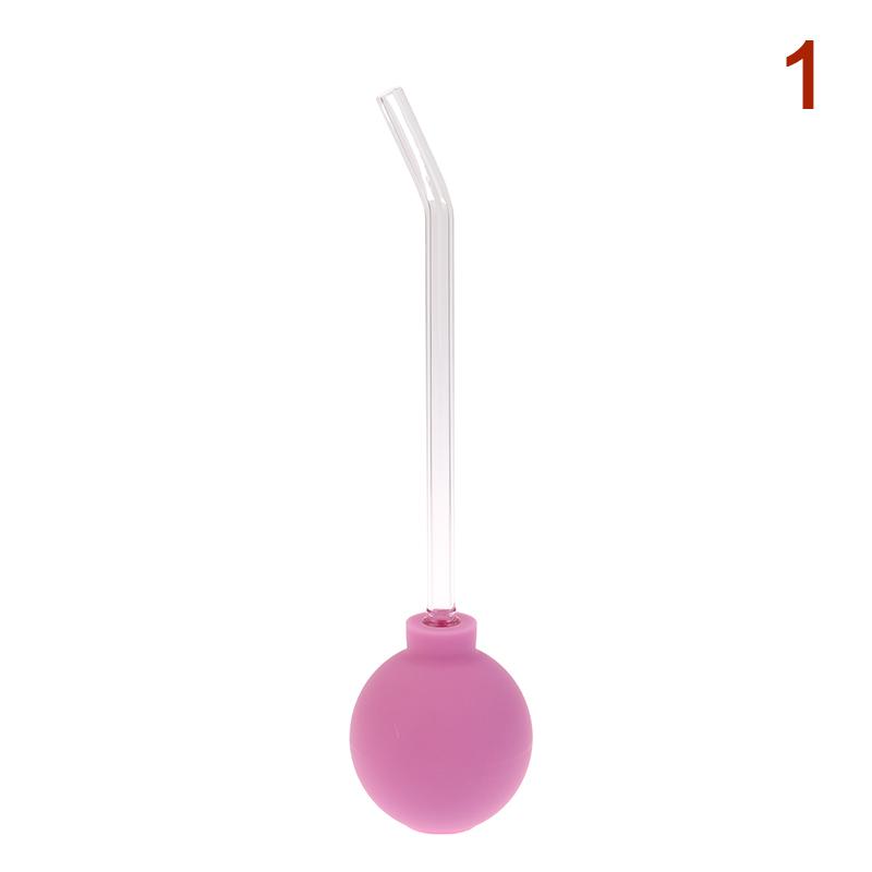 Tub de sticlă lung de 15/90 de grade Instrument de îndepărtare a pietrelor amigdalelor Bile de aspirație Instrument manual de curățare pentru îngrijirea gurii împrospătează respirația