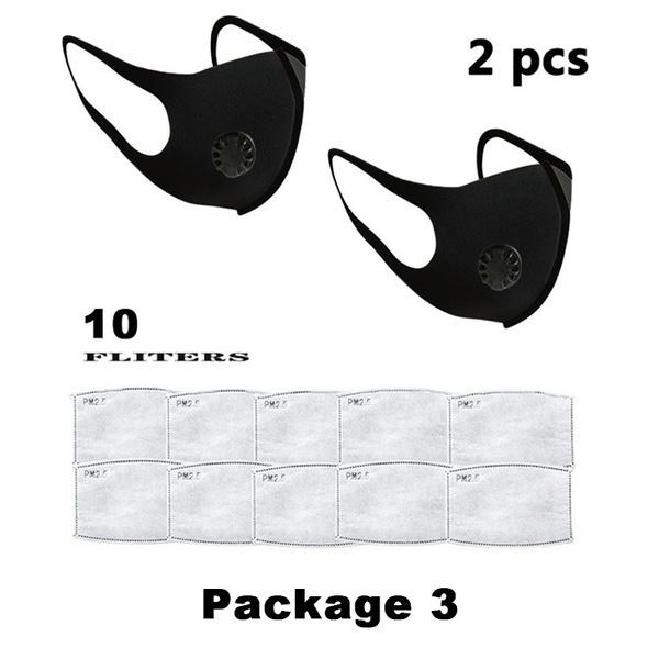 Buy KN95 Face Mask Dust Mask Anti Pollution Masks PM2.5 Activated
