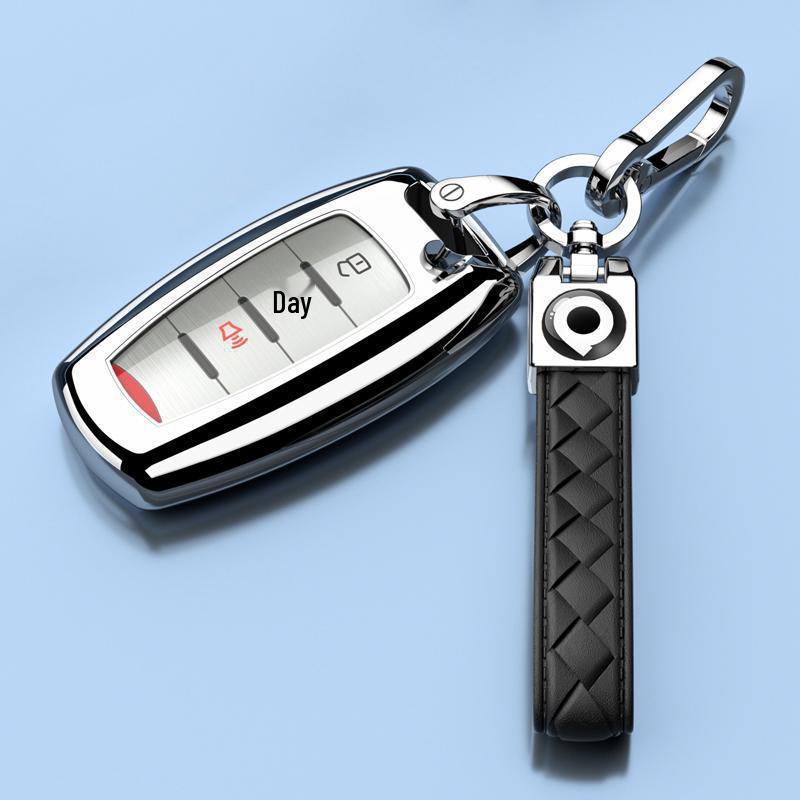 Great Wall Poer Key Case (19-24): Elite 2.4T Protective Shell with Hanging Buckle for 4WD Navigator