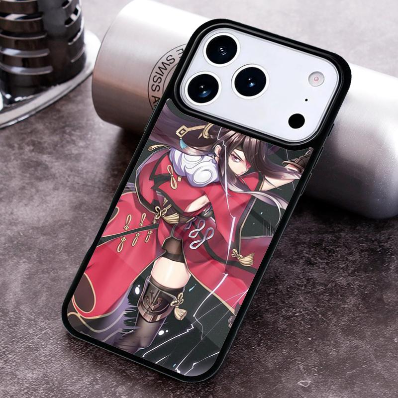 Genshin Impact Beidou Phone Case for iPhone 17 16 15 Pro Max Air 14 13 12 11 Plus Shockproof Cover