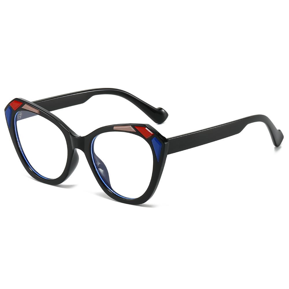 Cat'S Eye Large Frame Sunglasses Personalized Women'S Sunglasses High-End Catwalk Sunglasses