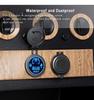 Dual Port USB QC+PD Fast Charger for Car and Motorcycle
