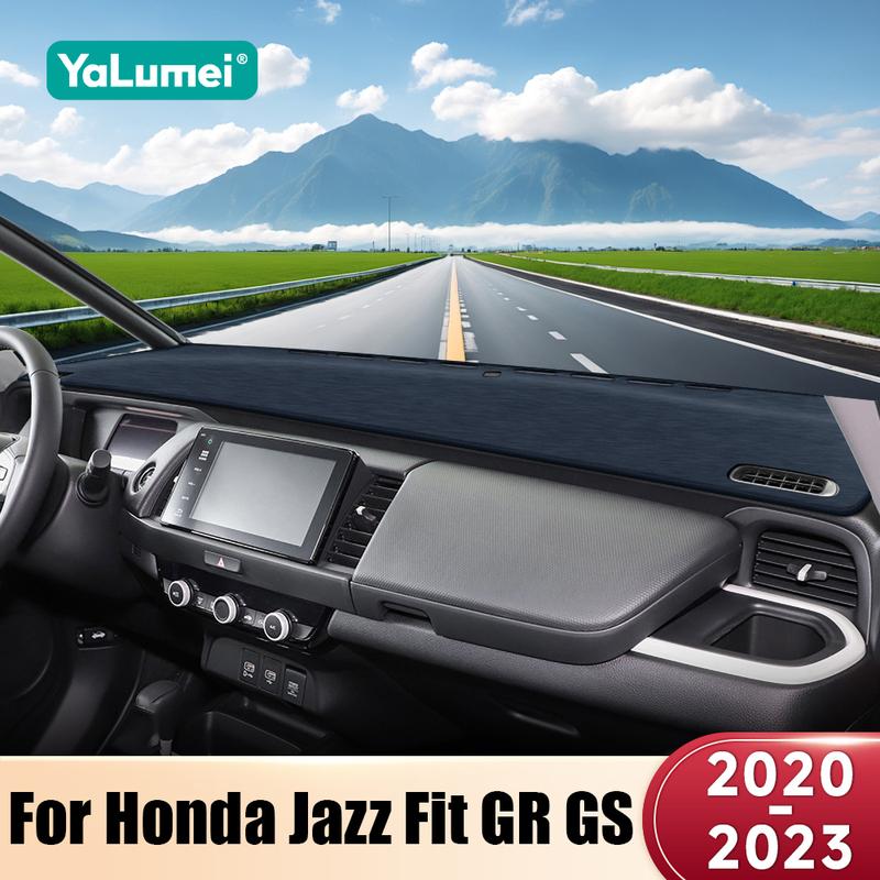 For Honda Fit Jazz GR GS 2024 Car Dashboard Cover Mat Non-Slip Pad trument Panel Carpet Accessories