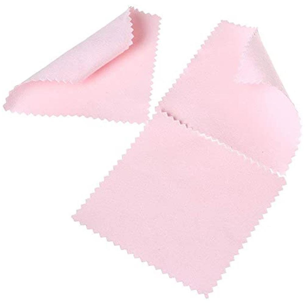 Silver Jewelry Maintenance and Cleaning, Pure Silver Jewelry, Watch Polishing Cloth, Double-sided Velvet Cloth, Wiping Cloth