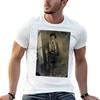 L'unico ritratto autenticato sopravvissuto di Billy the Kid (1880) T-shirt Casual per Taglie Forti