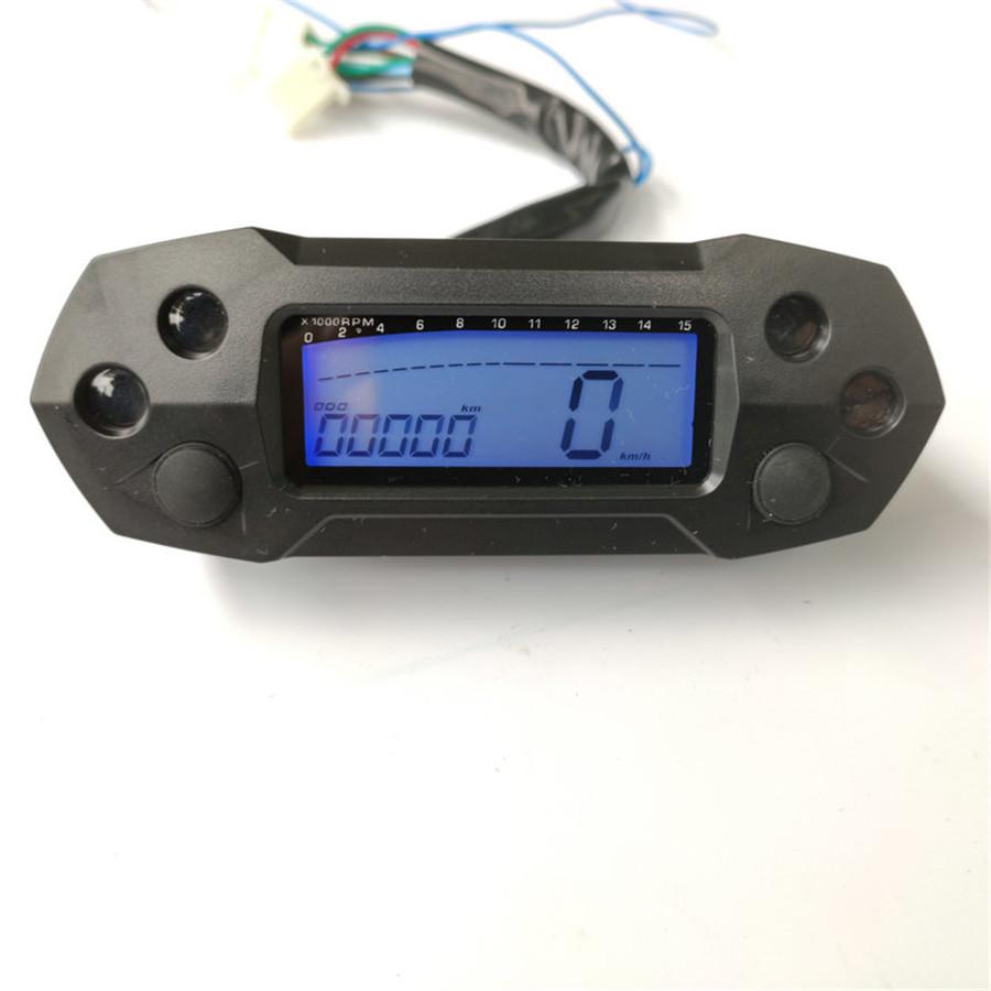 New Motorcycle Speedometer Digital Odemeter Electric Injection Carburetor Meter