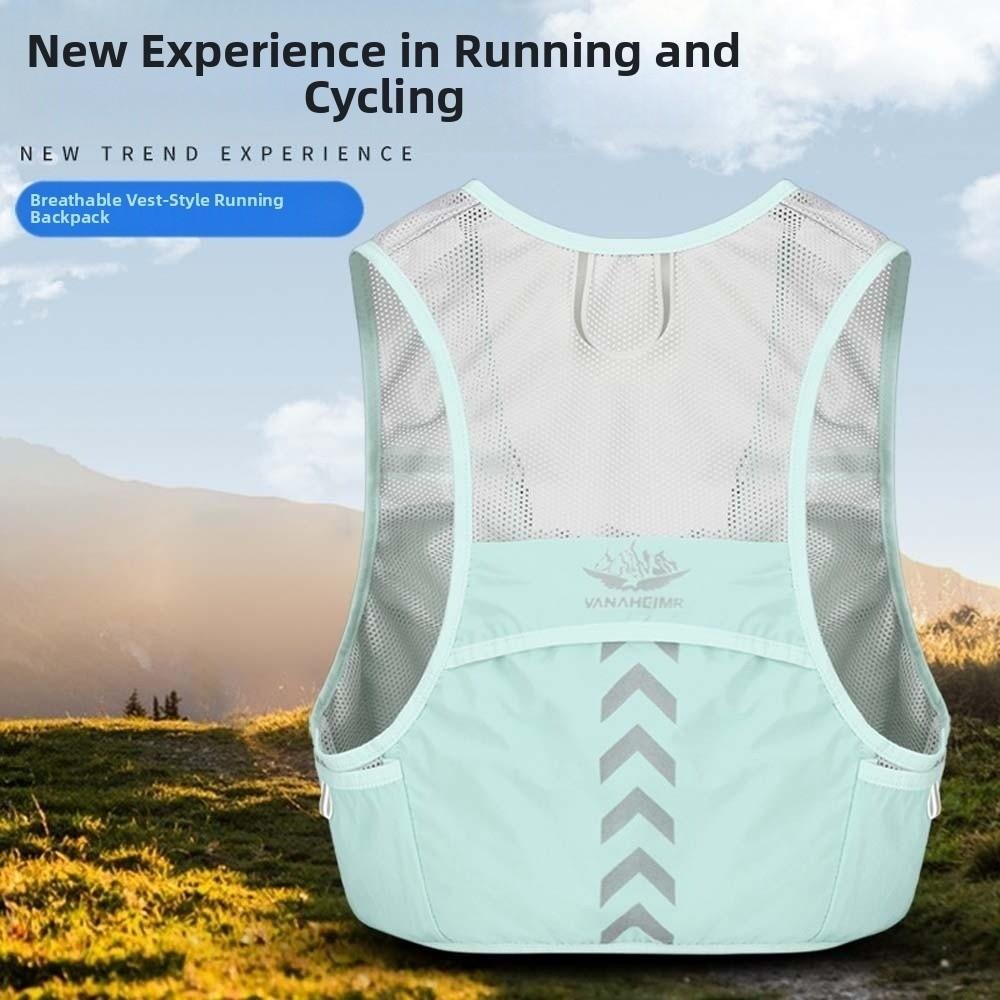 Lightweight Safety Reflective Vest Security Night Running Bag Reflective Vest Bag  Climbing
