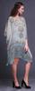 Phagun Ladies Kaftan Holiday Loungewear Midi Dress Beach Coverup-4X-5X