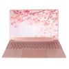15.6in Laptop for Win11 for N5095 CPU Pink Laptop with Fingerprint Keypad Backlight Keyboard