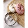 Durable Stainless Steel Donut Mold - Perfect for Homemade Donuts, Cookies and Cake Donut Mold Diy Baking Tool, Kitchen Gadget