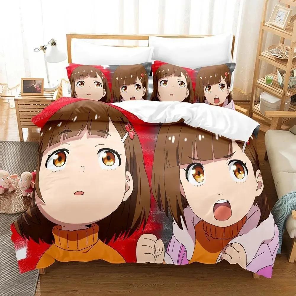 

Comforter Buddy Daddies Bedding Set Single Twin Full Queen King Size Bed Set Adult Kid Bedroom S 3D Anime Bed Comforter (quilt)-EU Single(135*200cm)3pcs