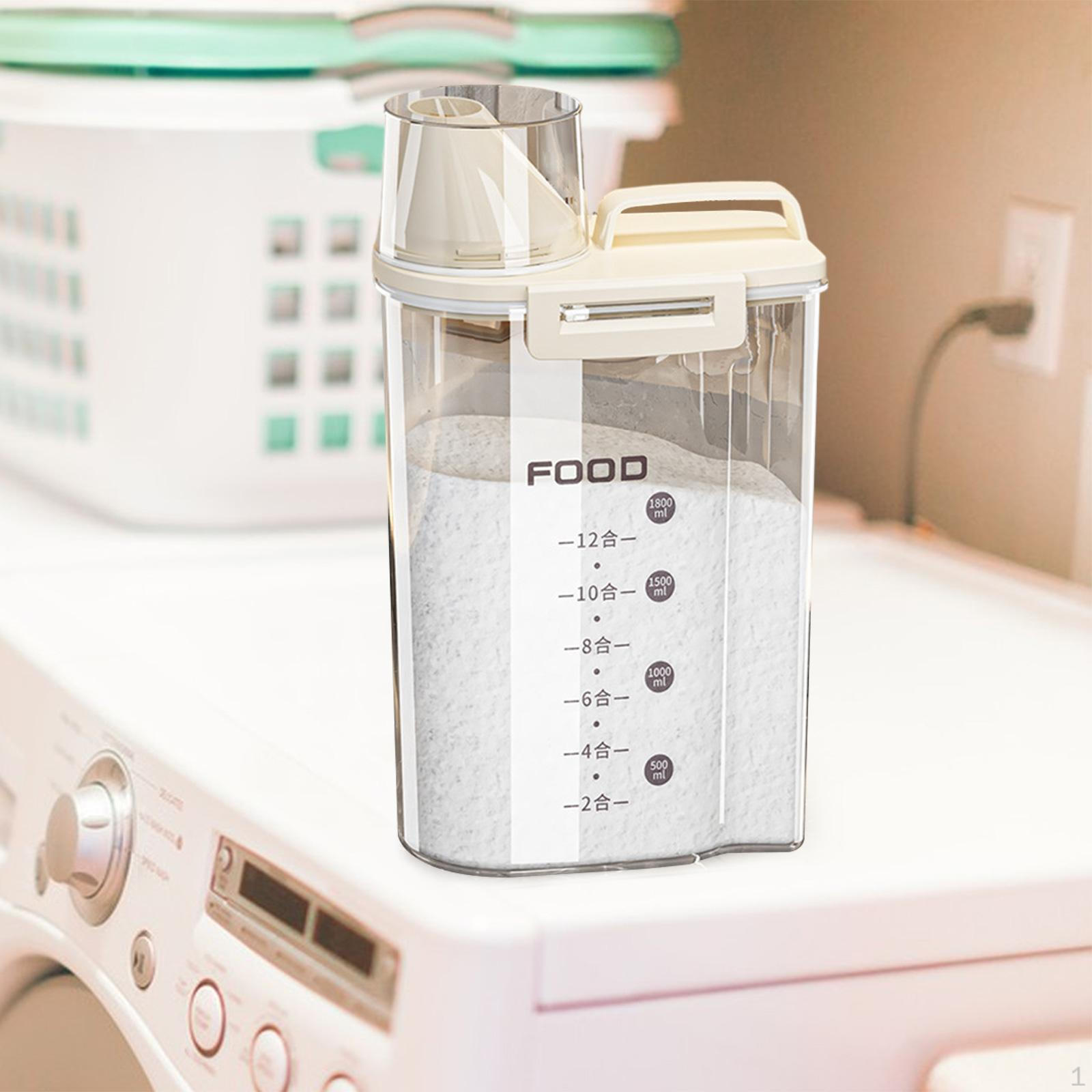 

Элегантный набор дозаторов для белья для организации ванной комнаты 1.95L