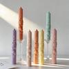 Handmade Candle Mold Heat-Resistant Silicone Candle Mold Long Rod Candle Mold Non-Toxic