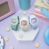 Casio Baby-G Square Watch Spring Summer Macaron Student Couple Watch Electronic Movement Resin Strap Unisex Watches Pink BGD-565SC-4PR