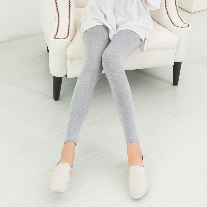 Leggings da Yoga Neri Elasticizzati in Modal da Donna - Taglie Forti, Lunghezza 3/4, Sottili per Primavera & Autunno