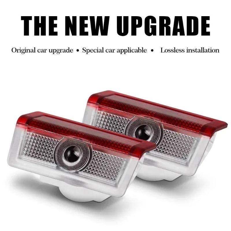 2X Car Door Sign Welcome Light LED Projection Light For Mercedes Benz AMG GLC GLA GLE GLS GL W204 W176 W205 W213 W166 W212 C180