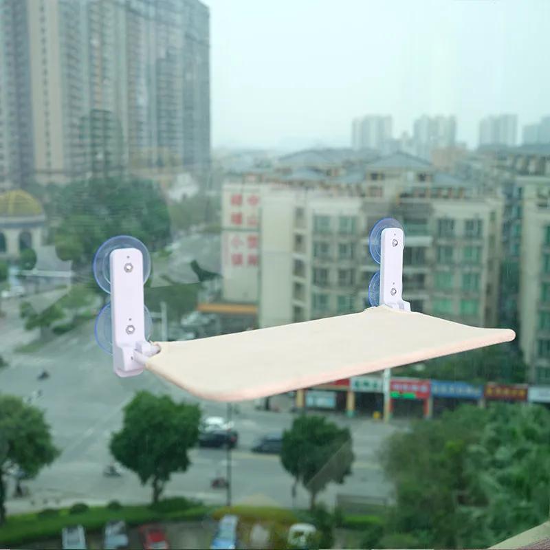 

Кошачий гамак, окно, кошачий солнечный подвесной лежак, балкон, летняя присоска, стеклянная кровать для домашних животных, принадлежности standard 30 45cm