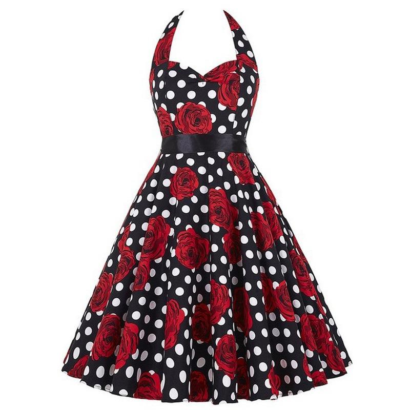 BITCED Fashion Summer Spring Sleeveless V-Neck Casual Dresses
