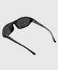 Tuditeo Cor Large Size Uv400 Sunglasses Nylon Tint Lens C2 Matte Black