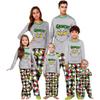 Parent-child Christmas Print Home Suit Long-sleeved Top And Pants