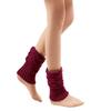 Winter Warme Dicke Stiefelsocken Damen Beinwärmer Damen Leggings Häkeln Fuß Knöchelwärmer Modische Anzieh-Accessoires