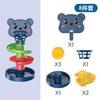 Children's fun track sliding ball spinning music shooting stacking baby early education educational toys children's gifts