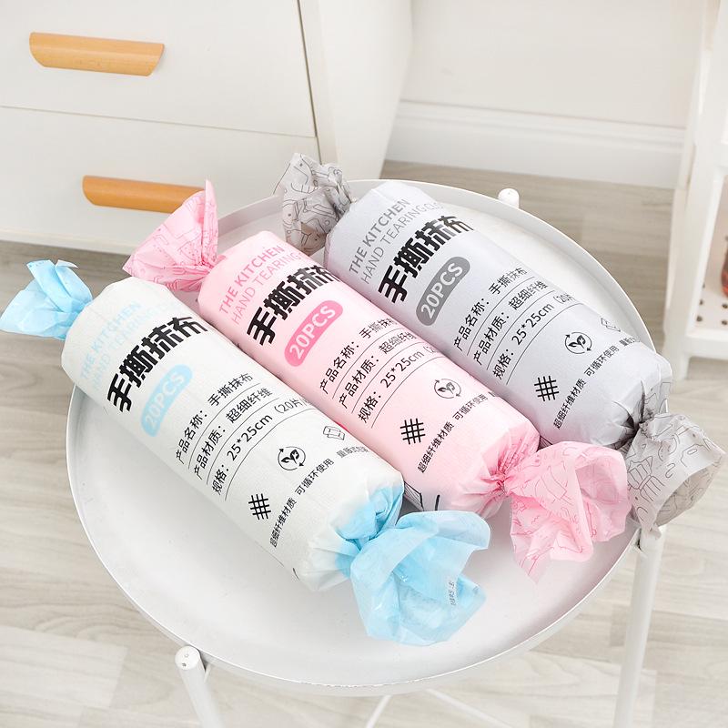 Tearable Multifunctional Microfiber Dishcloth for Kitchen Cleaning