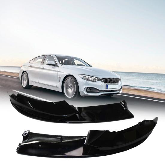 

Передний бампер Lip Lip Sturdy Spoiler Black Anti-scratch Diffuser Replacement для BMW F32